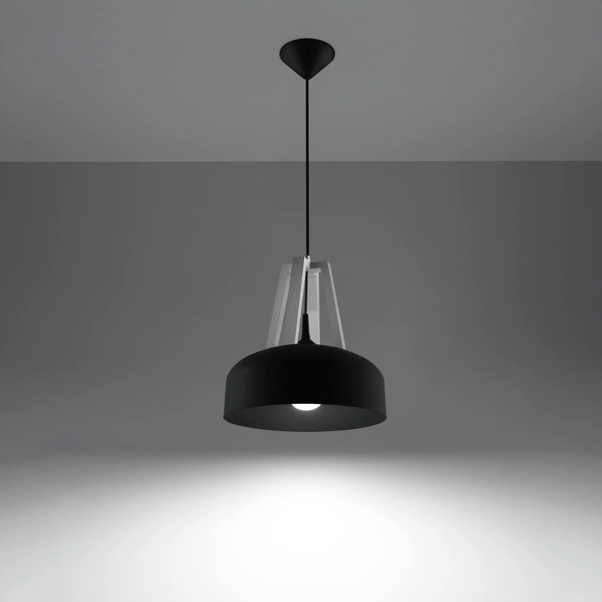 Hängeleuchte CASCO SW/WH