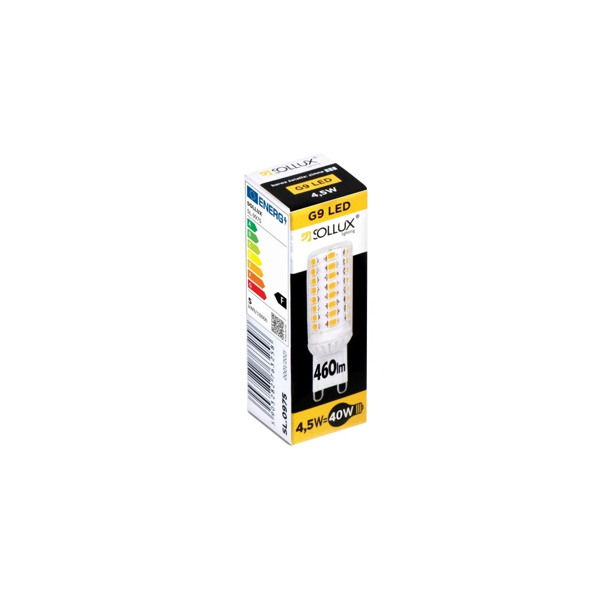 LED-Glühbirne G9 4000K 4,5W 460lm Neutralweiß