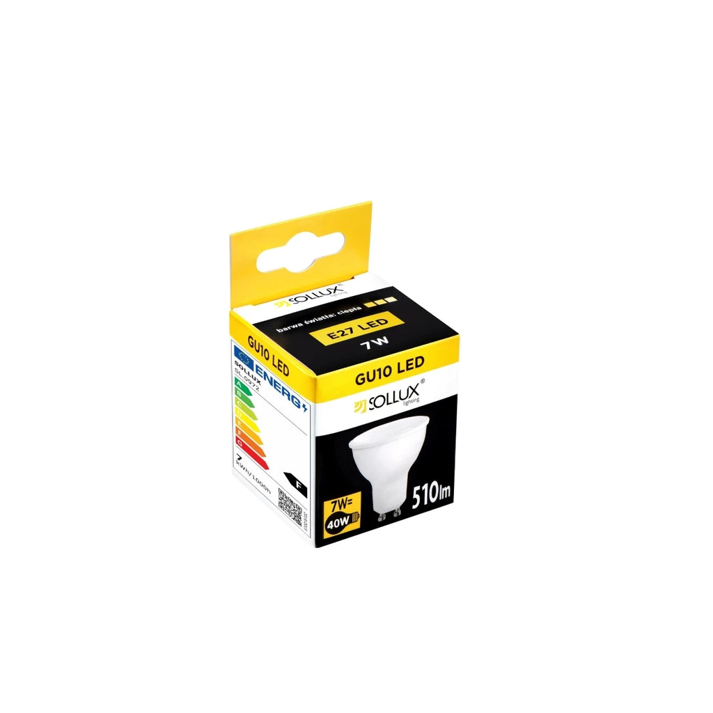 LED-Glühbirne GU10 3000K 7W 510lm Warmweiß